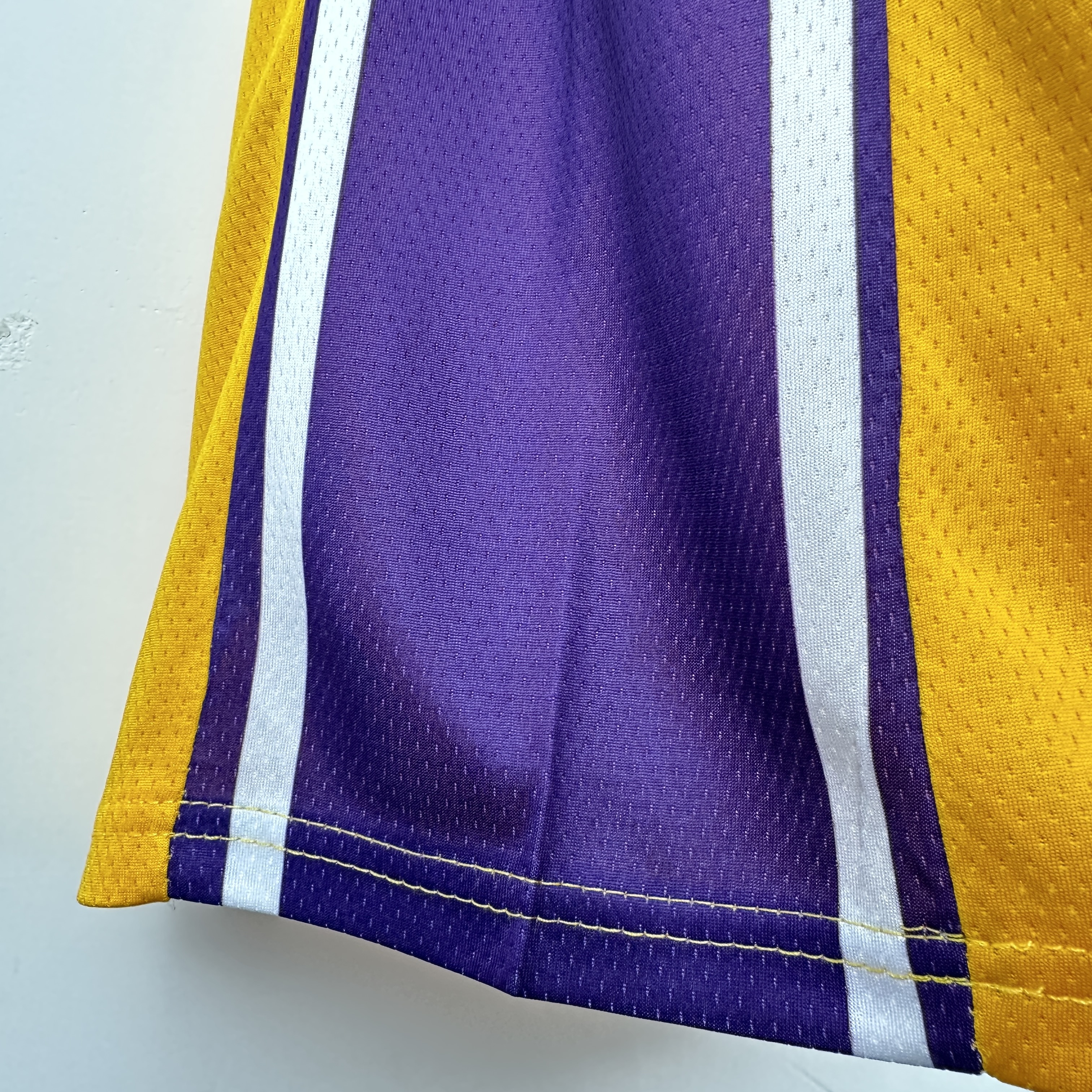 Embroidered Lakers V-neck Yellow No. 24 Kobe
