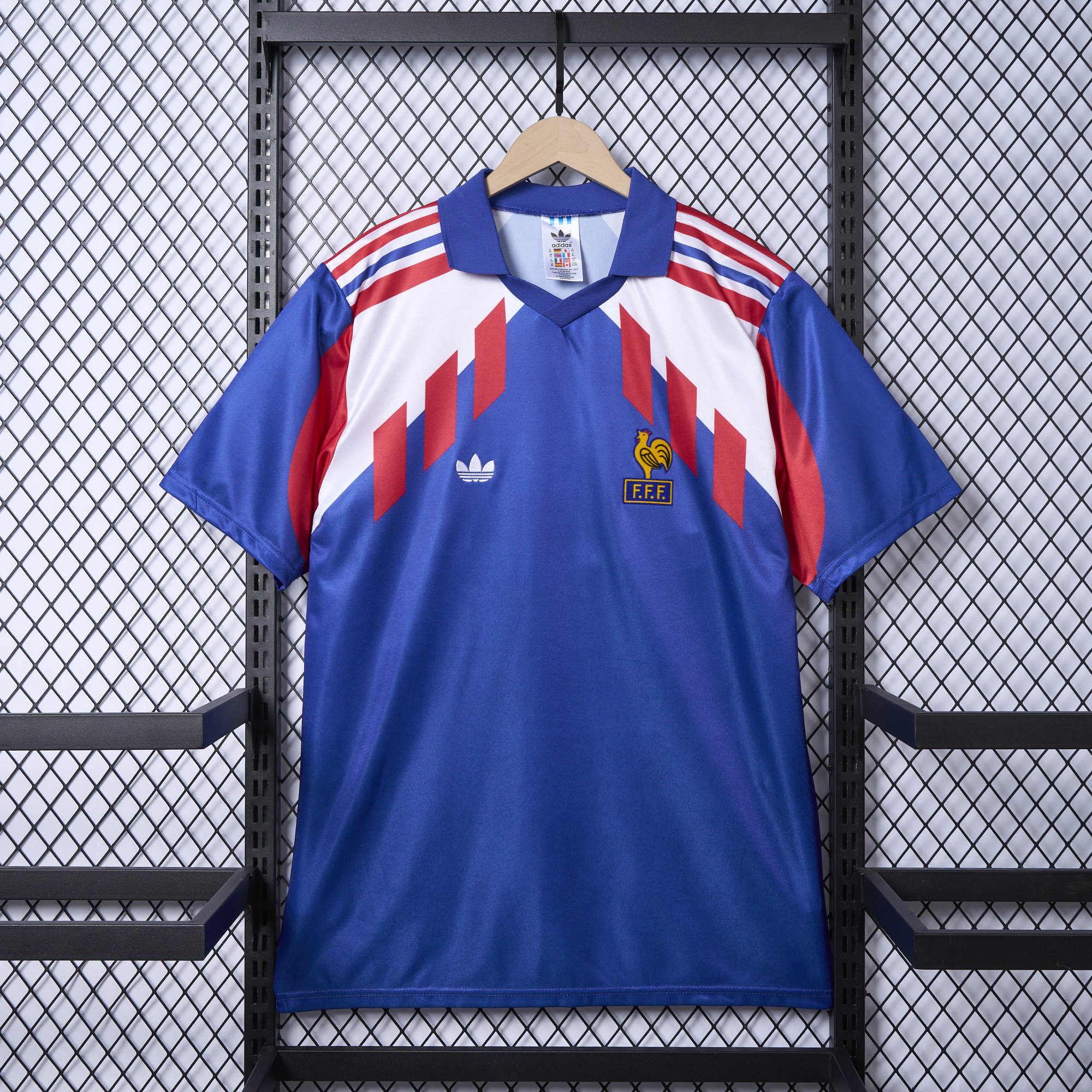 Retro France 1990 Home Stadium Jersey