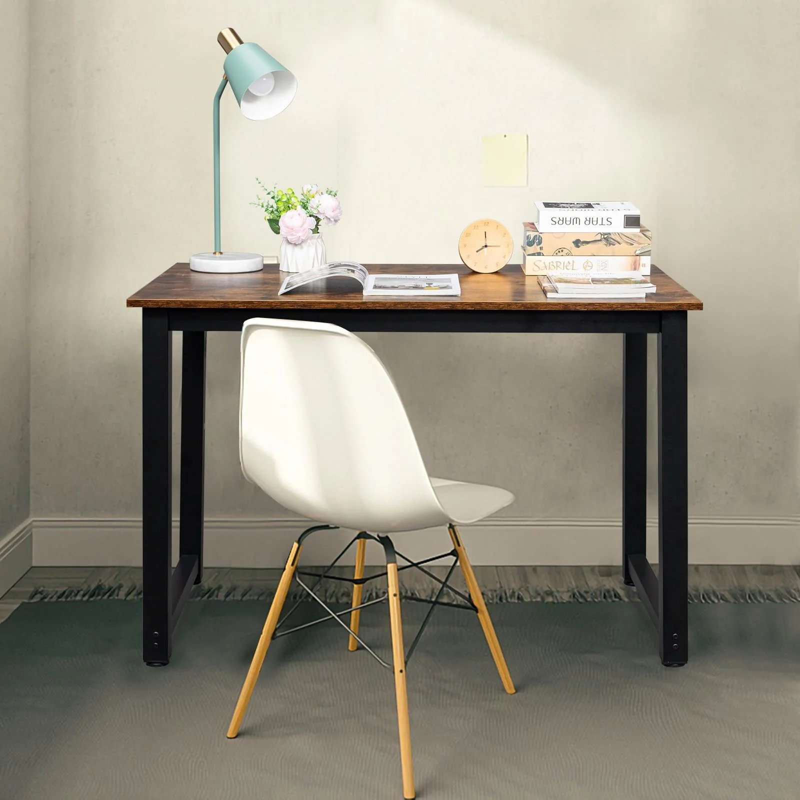 Ktaxon Wood Computer Desk PC Laptop Study Table Workstation Home Office Furniture