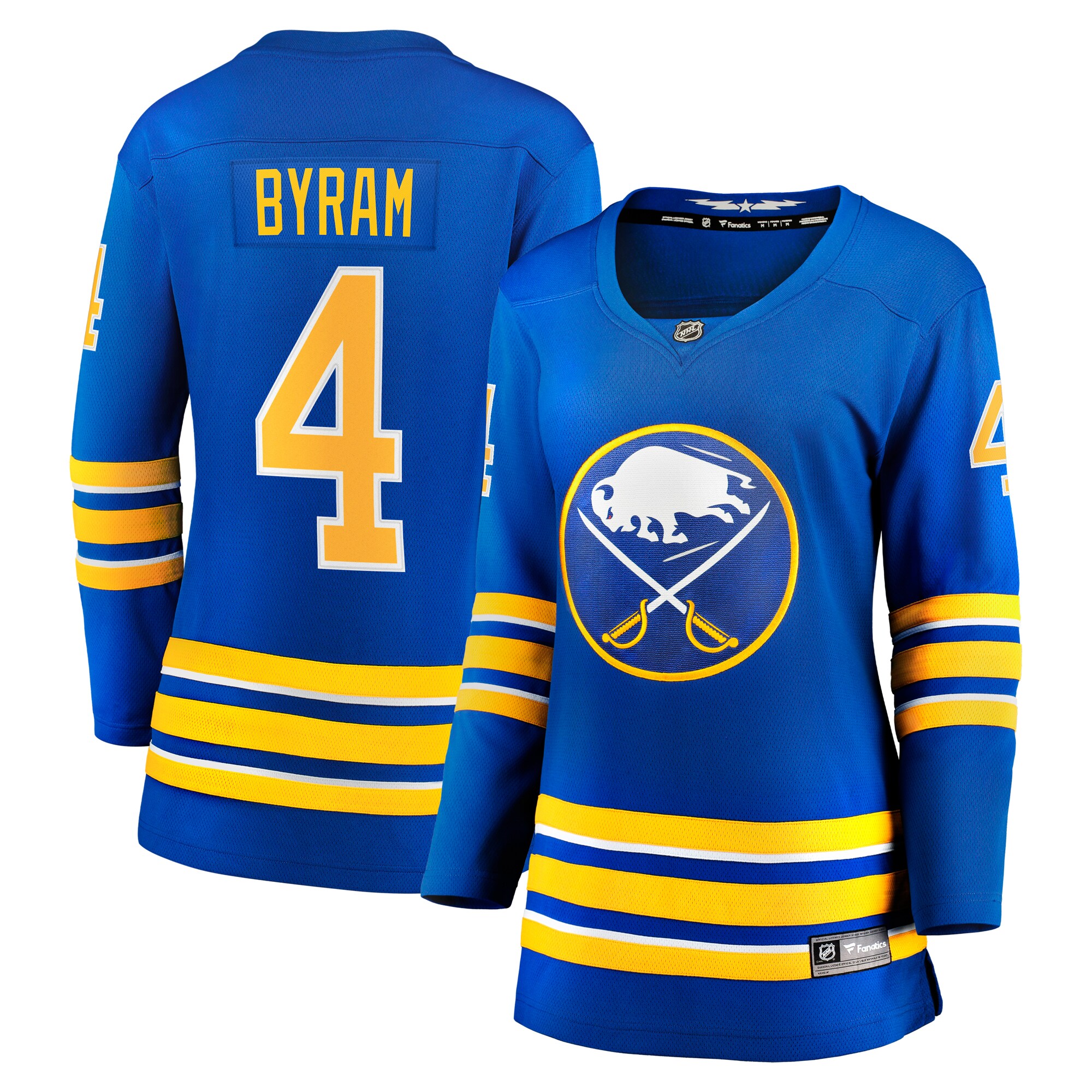 Bowen Byram Buffalo Sabres Fanatics Women’s Home Breakaway  Jersey – Royal