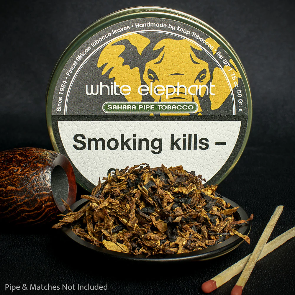 White Elephant Sahara Pipe Tobacco - 50g Tin