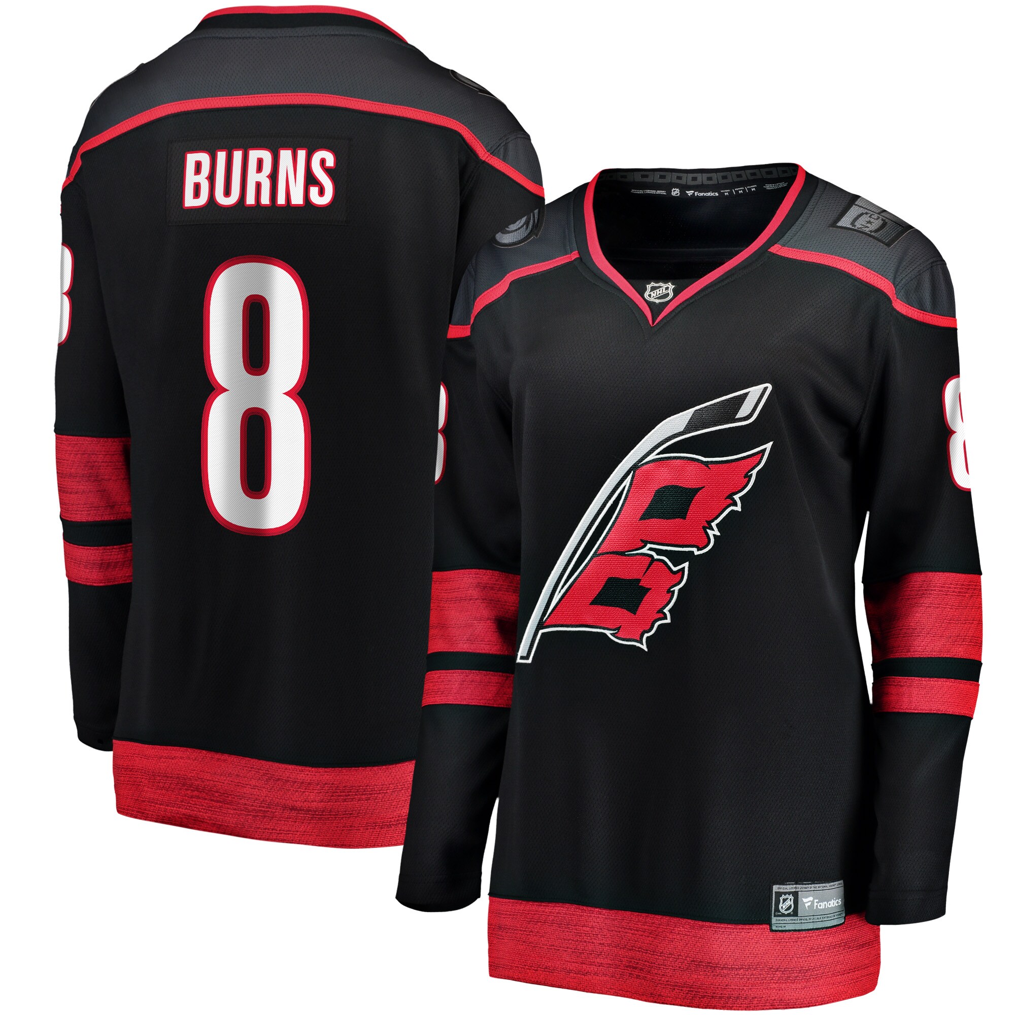 Carolina Hurricanes Fanatics Women’s Home Breakaway  Jersey – Black