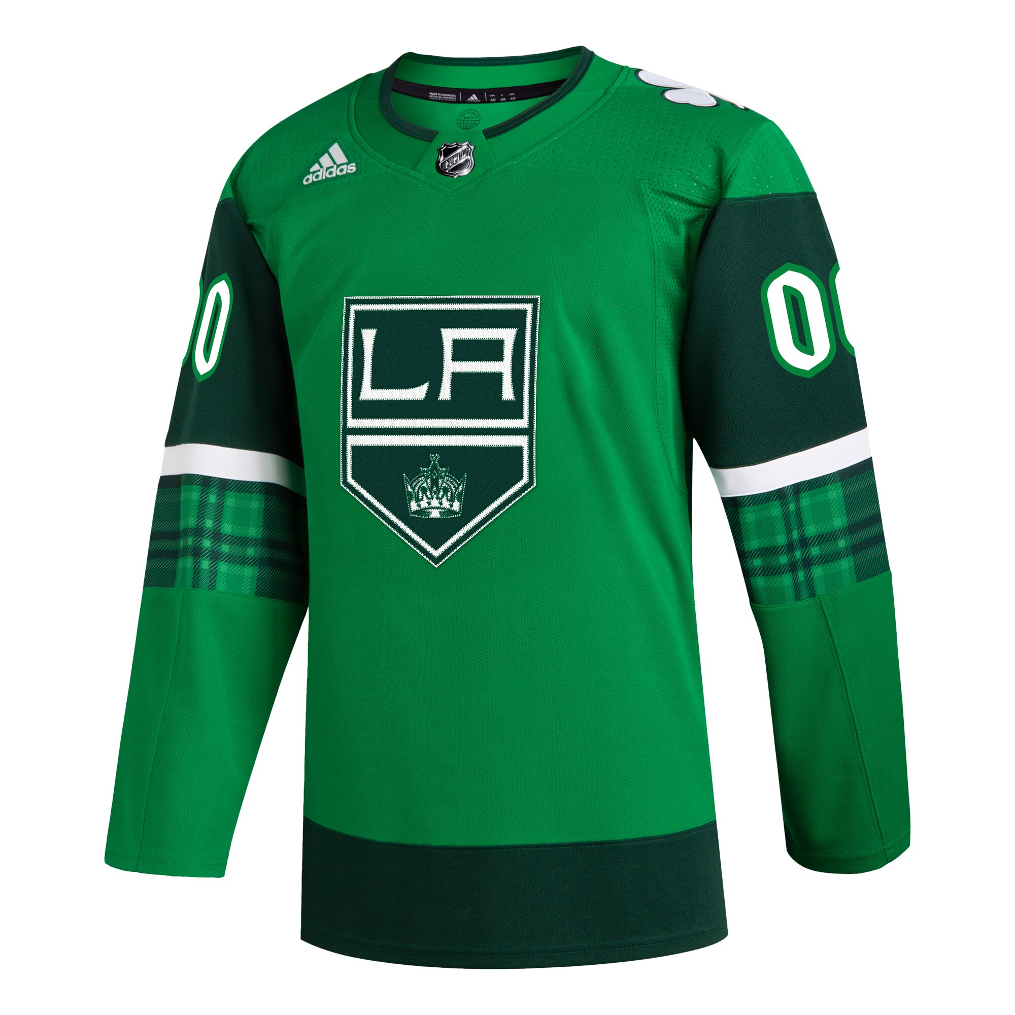 Los Angeles Kings  St. Patrick’s Day  Custom Jersey – Kelly Green
