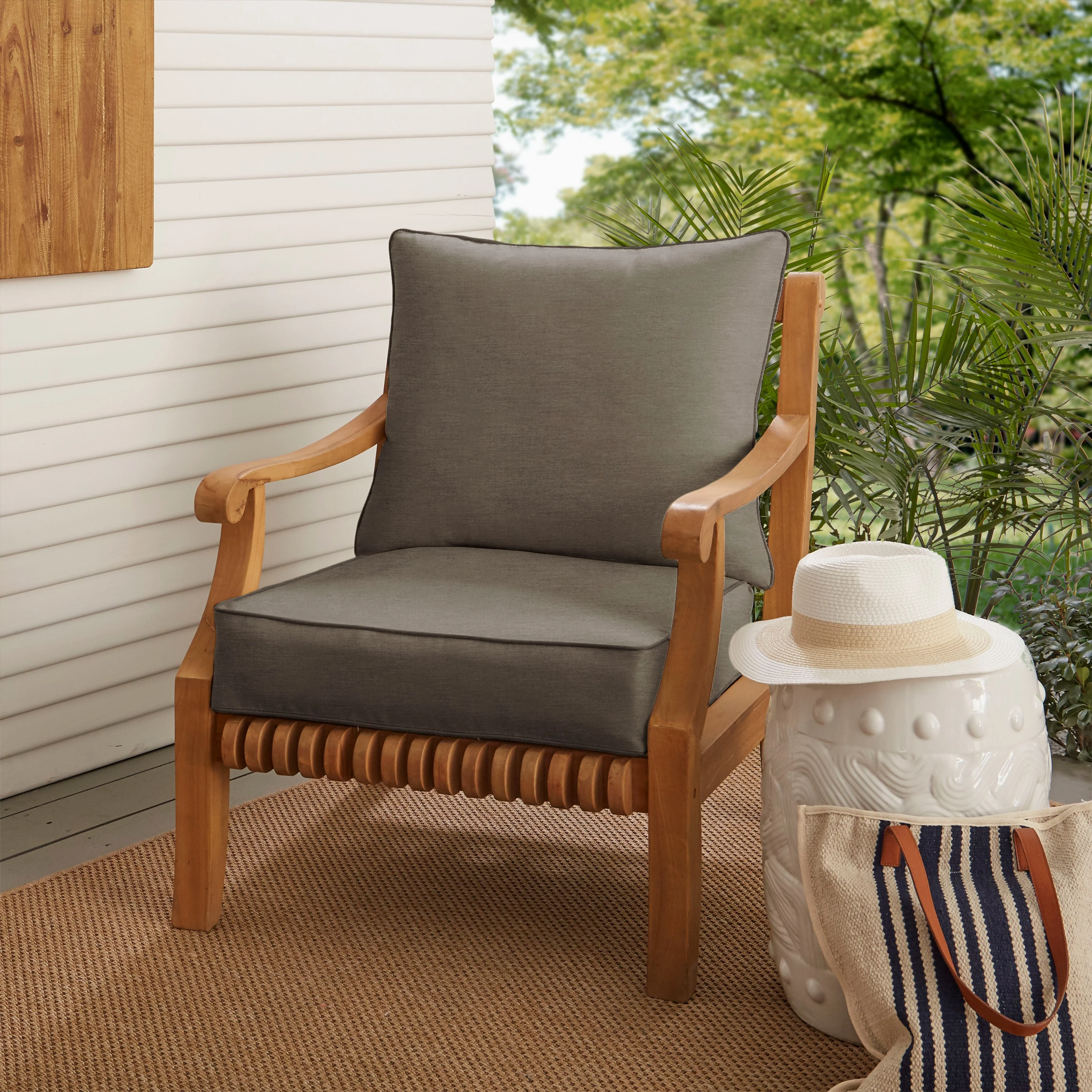 Mozaic Company Sunbrella Indoor/Outdoor Pillow and Cushion Set - 25