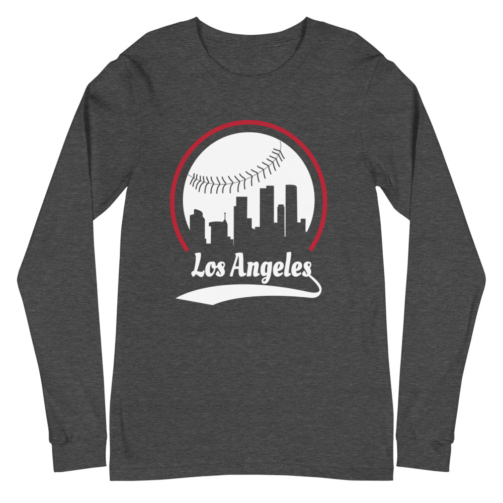 Unisex Los Angeles Angels Baseball Long Sleeve Tee Shirt