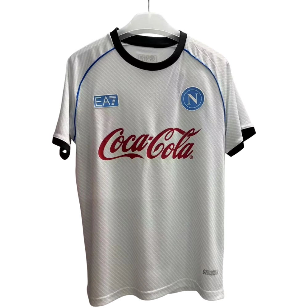 25-26 Napoli Training White Jersey - Fan Edition