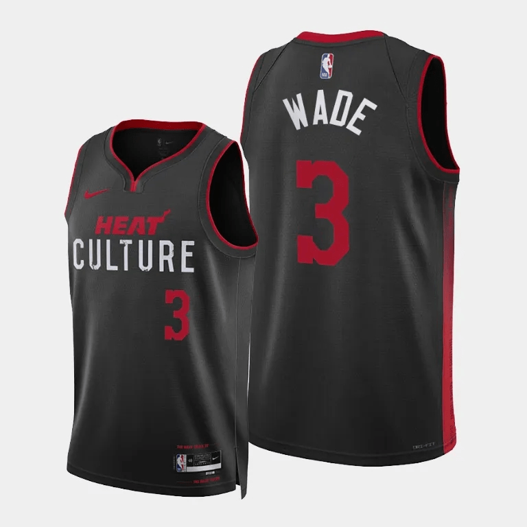 DWYANE WADE  HEAT CULTURE 2023-2024 seasonJERSEY