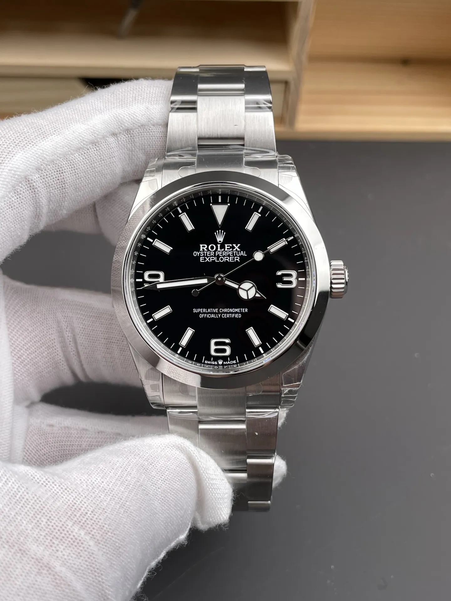 Rolex Explorer Black Dial 40mm