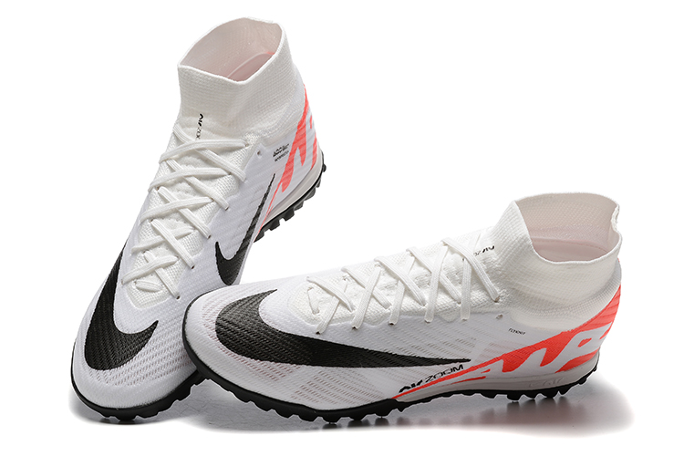 Assassin 15th generation high-top fully knitted waterproof MD air cushion grass spike football shoes