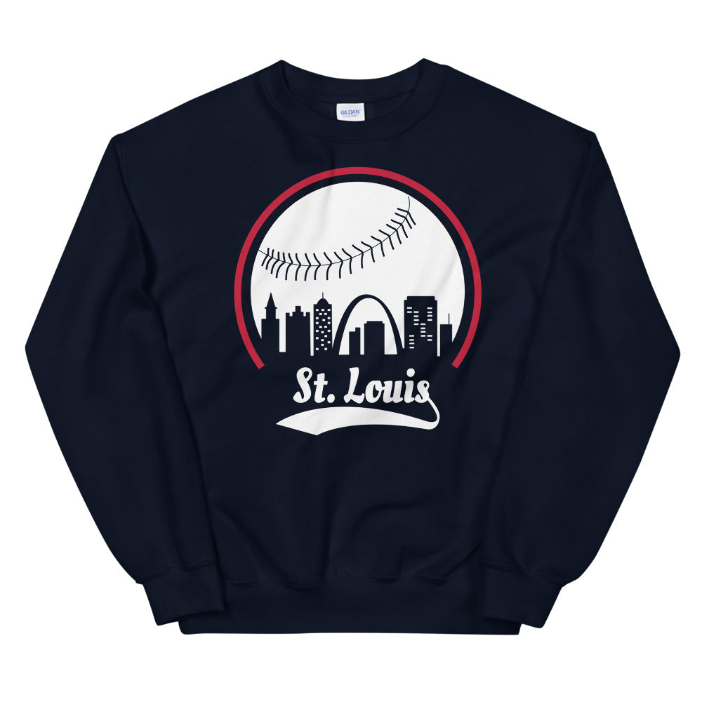 Unisex St. Louis Cardinals Baseball Crewneck Sweatshirt