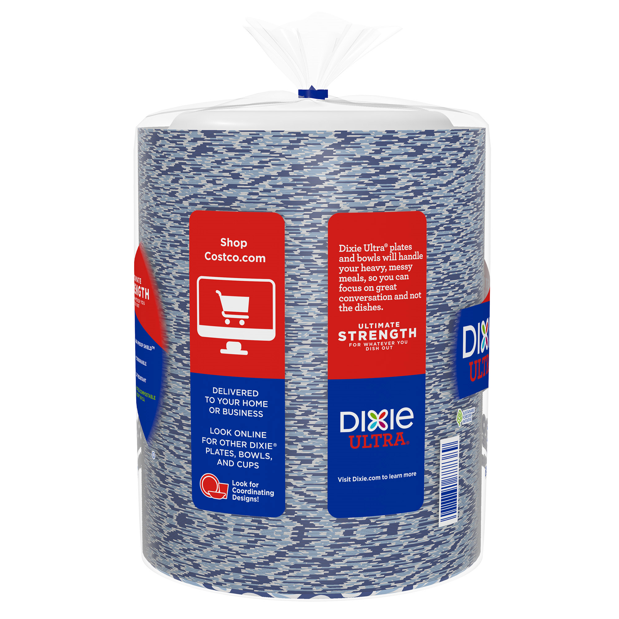 Dixie Ultra 6-7/8' Paper Plate, 300-count