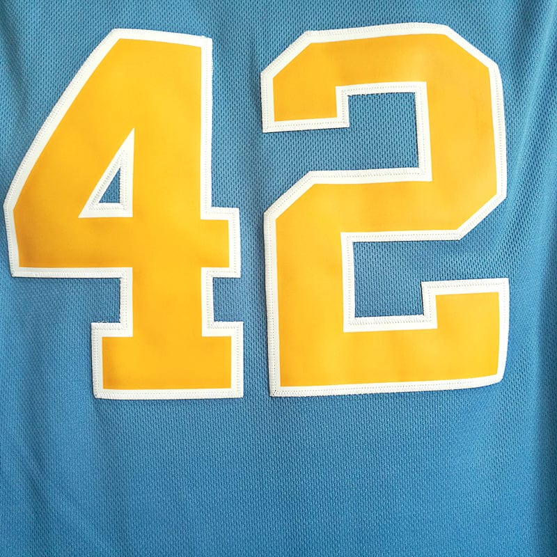 NCAA UCLA No. 42 Kevin Love Classic Blue Embroidered Basketball Jersey