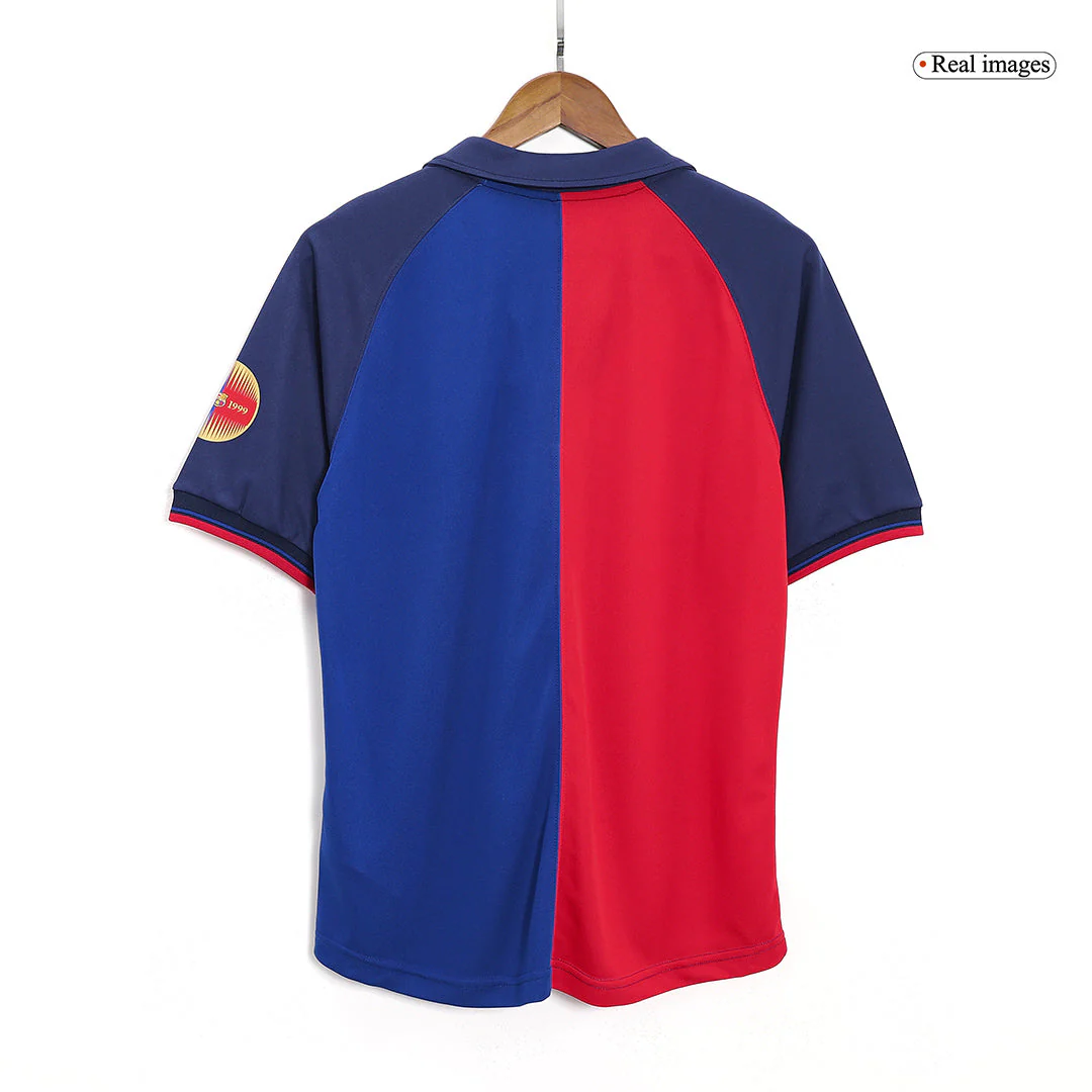 Barcelona 1999/00 Home Retro Soccer Jersey
