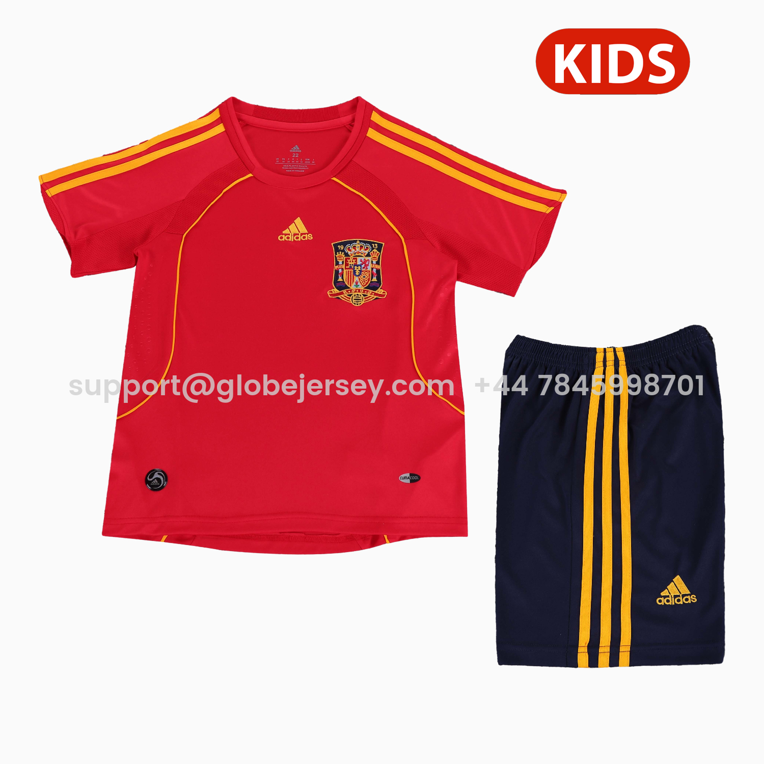 Retro Spain 2008 Home Kids Kit