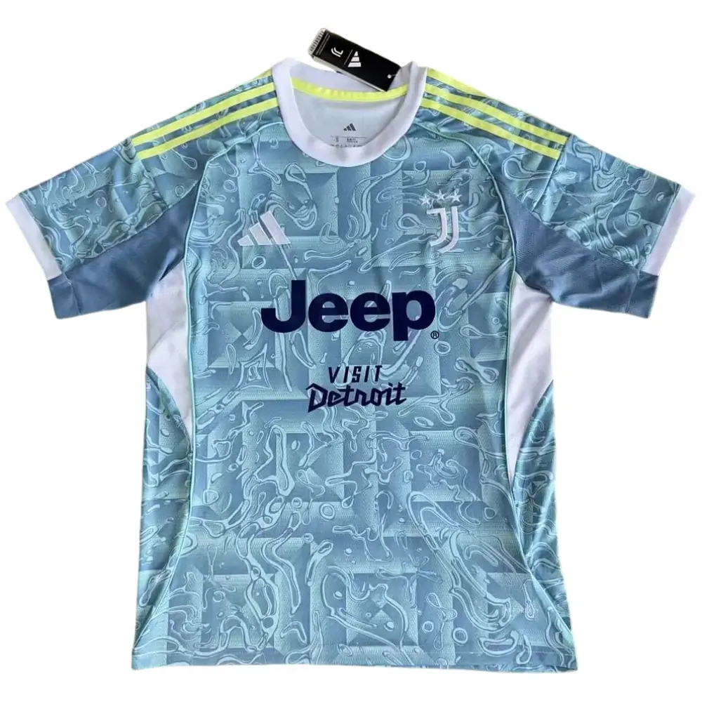 2025-26 Juventus Away Jersey with Advertising - Fan Edition