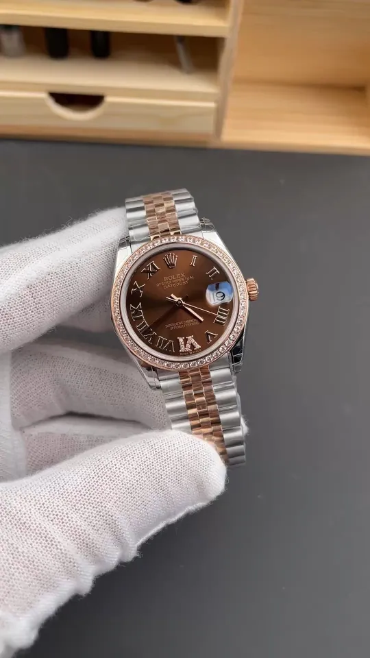 Rolex Datejust Rose Gold Ladies 31mm