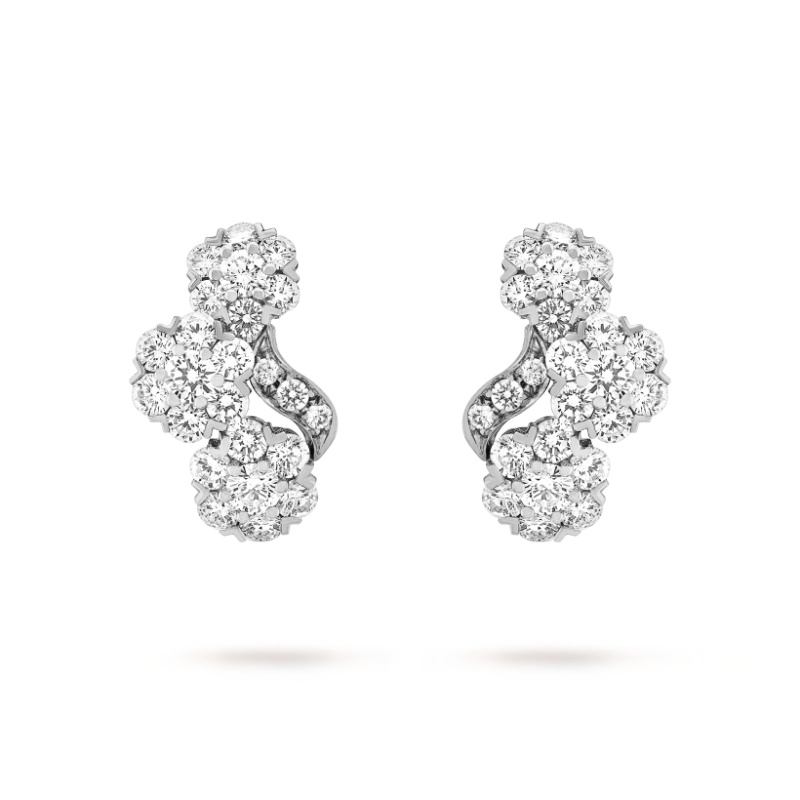 Snowflake earrings