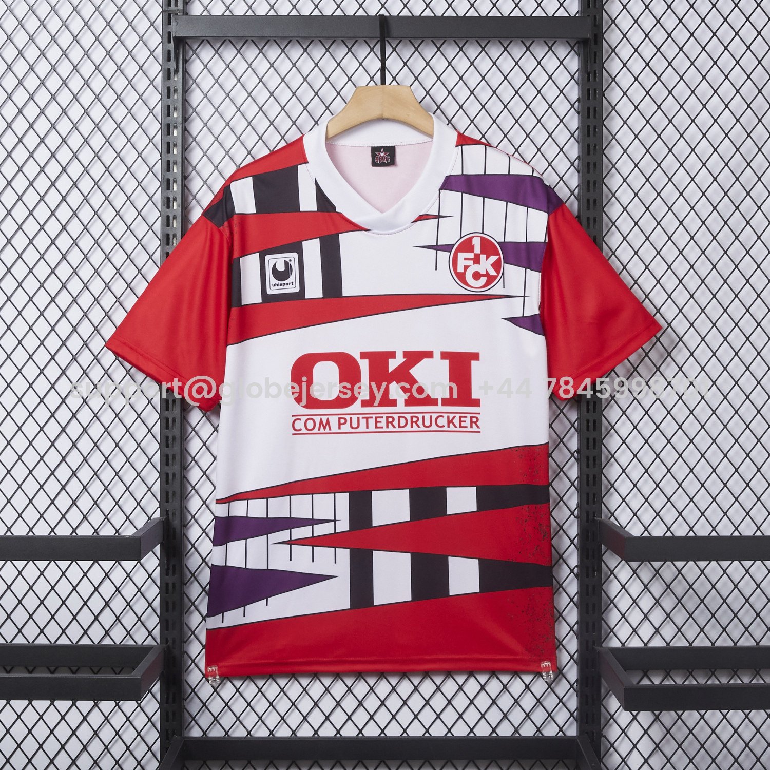 Retro Kaiserslautern 1991-92 Home Jersey - Fans Version