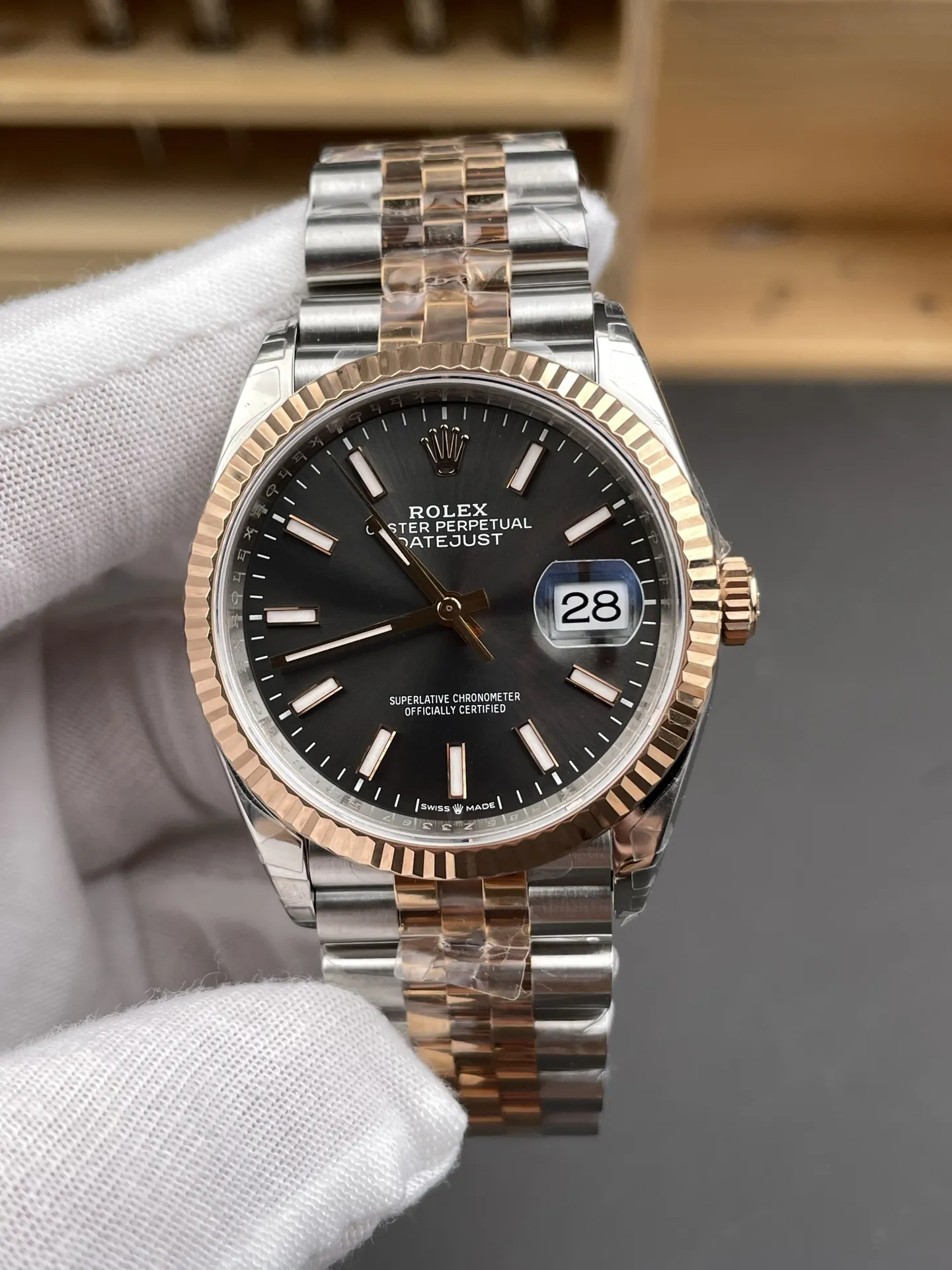 Rolex Datejust Rose Gold 36mm