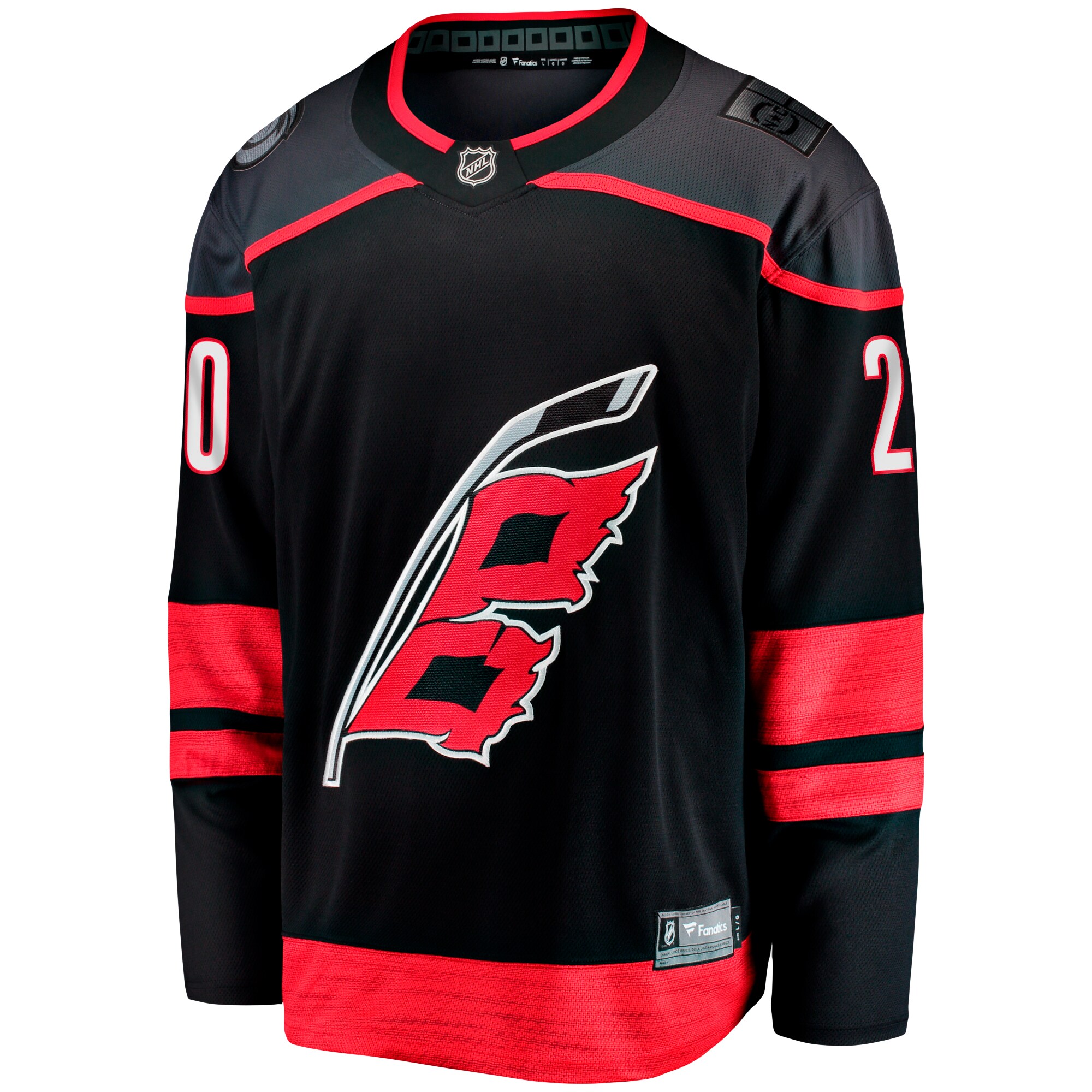 Sebastian Aho Carolina Hurricanes Fanatics Home Breakaway Jersey – Black