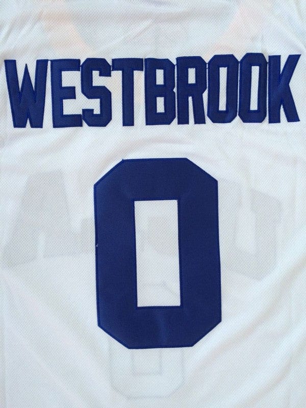 NCAA UCLA No. 0 Spruit White Jersey