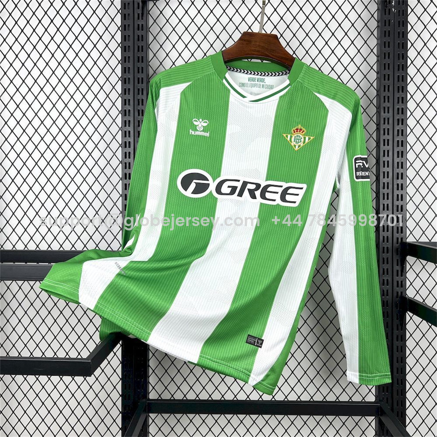Real Betis 25-26 Home Long Sleeves Jersey - Fans Version