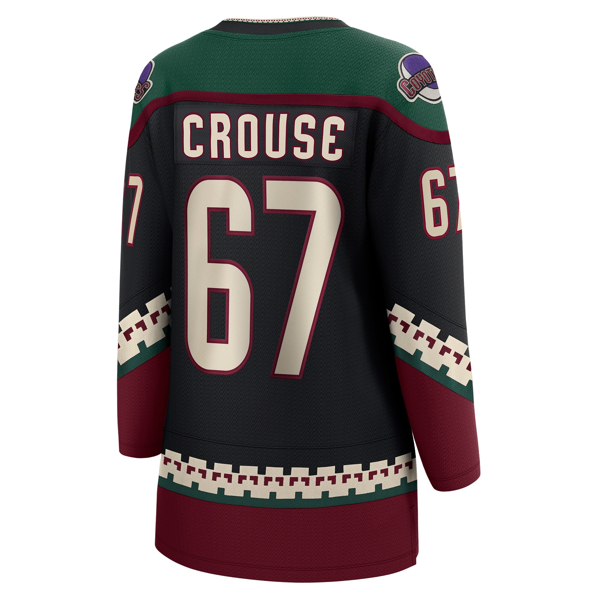 Lawson Crouse Arizona Coyotes Fanatics Women’s Home Breakaway  Jersey – Black