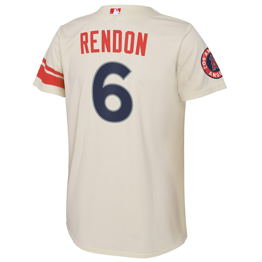 Youth Los Angeles Angels Anthony Rendon City Connect Replica Jersey - Cream