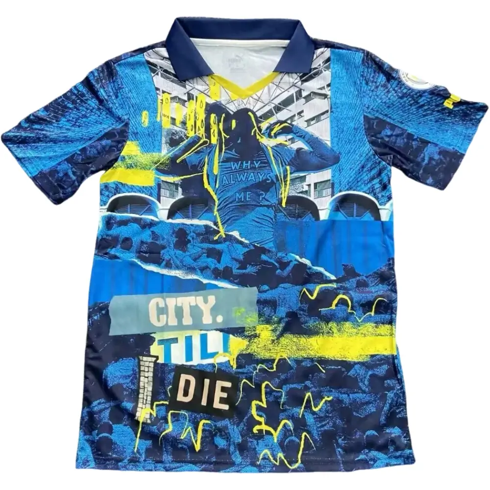 2025-26 Season - Manchester City Special Edition Blue - Jersey - Fan Edition