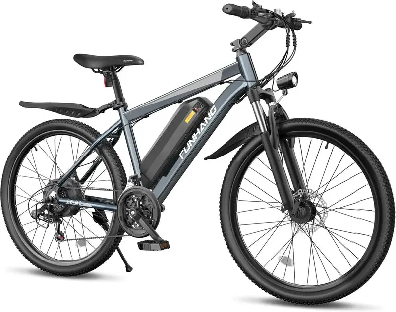 1000W Electric Mountain Bike – Long-Range Ebike with 50-Mile Range & 21.7 MPH Top Speed