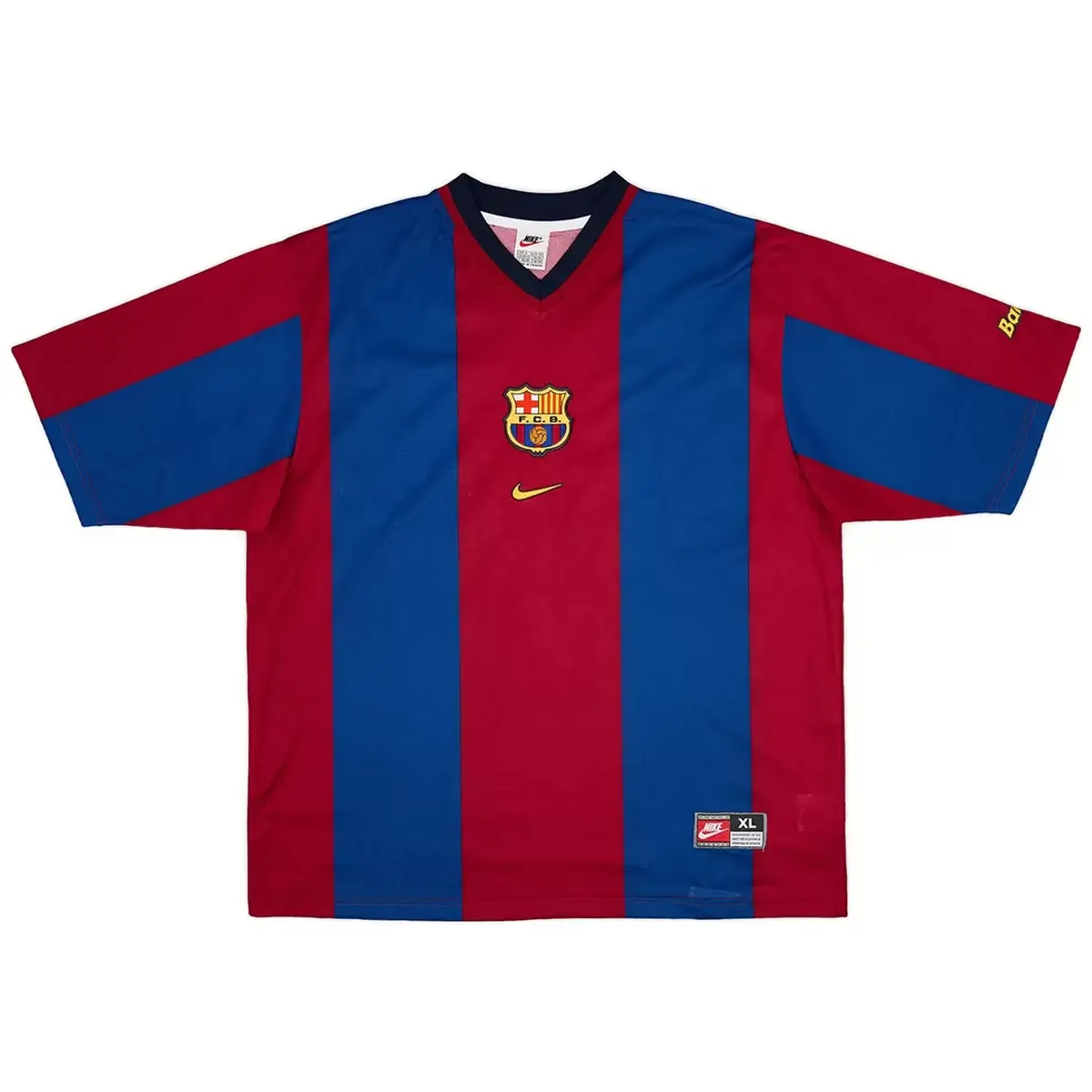 Retro Barcelona 1998/99 Home Soccer Jersey