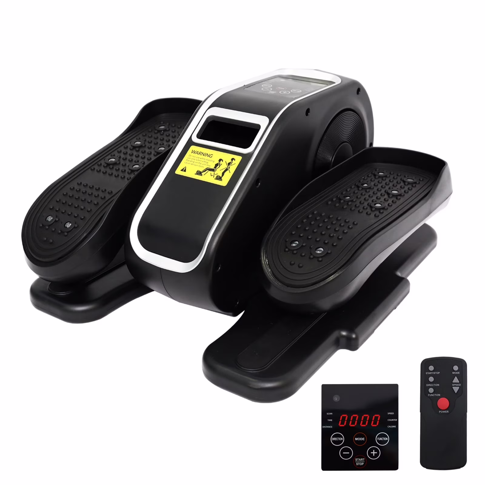 CATGOOD Under Desk Elliptical, Electric Seated Foot & Leg Pedal Exerciser While Sitting for Seniors
