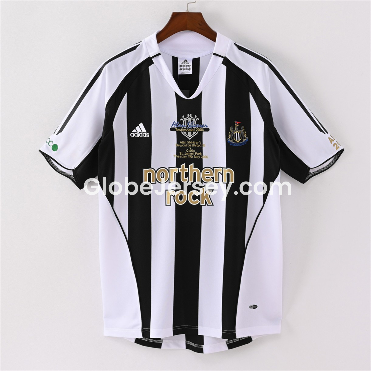 Retro Newcastle United 2006 Alan Shearer Testimonial Home Jersey