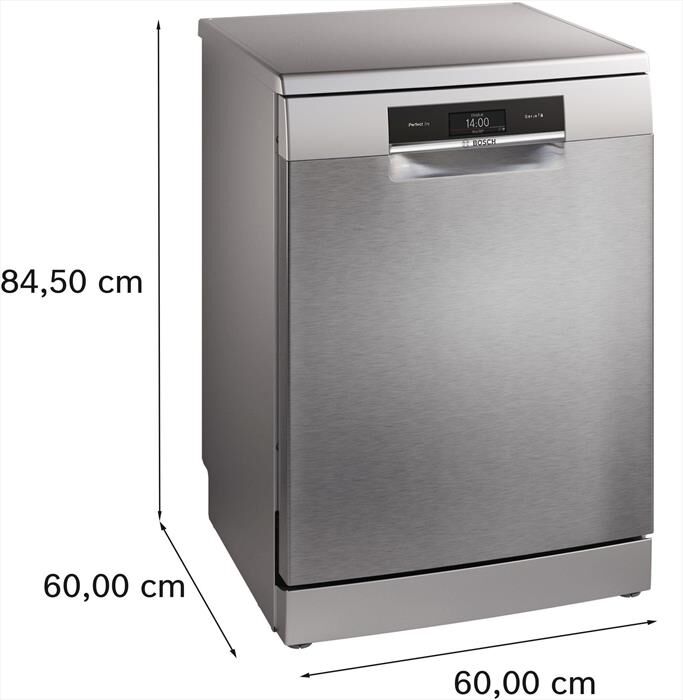 BOSCH - Lavastoviglie SMS8TCI04E Classe A 14 Coperti-Acciaio anti-impronta