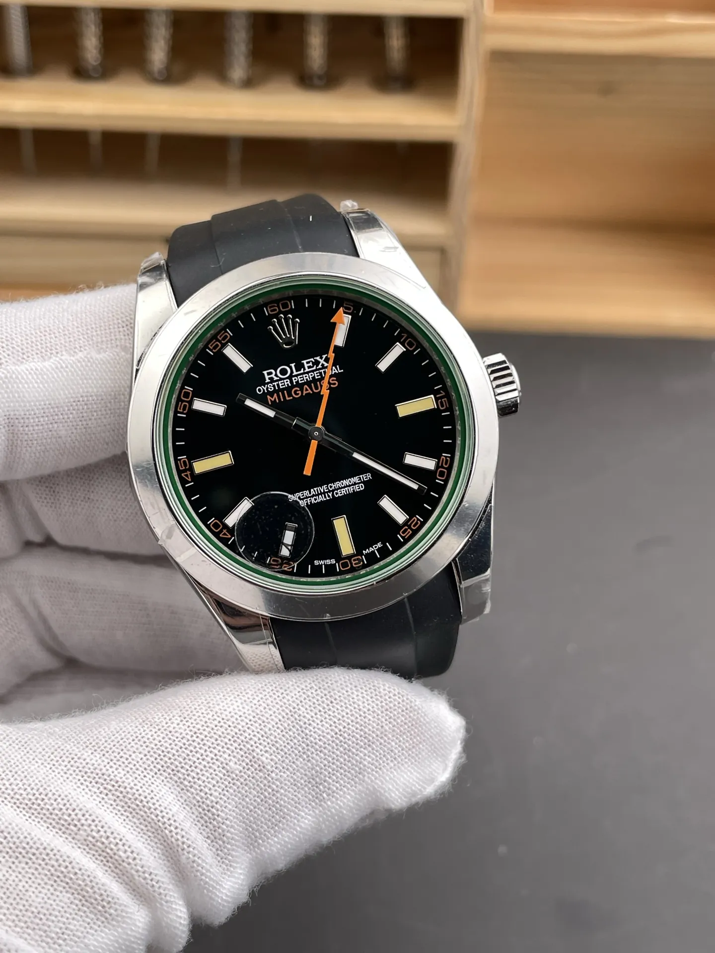 Rolex Milgauss Rubber Strap