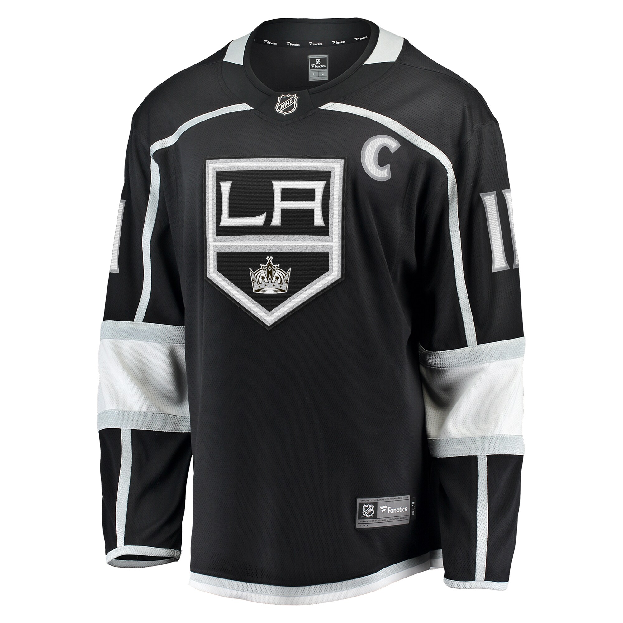 Anze Kopitar Los Angeles Kings Fanatics Home Breakaway Jersey – Black