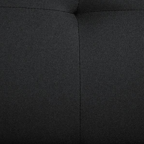 Alden Design Memory Foam Convertible Futon Sofa Bed with USB, Black