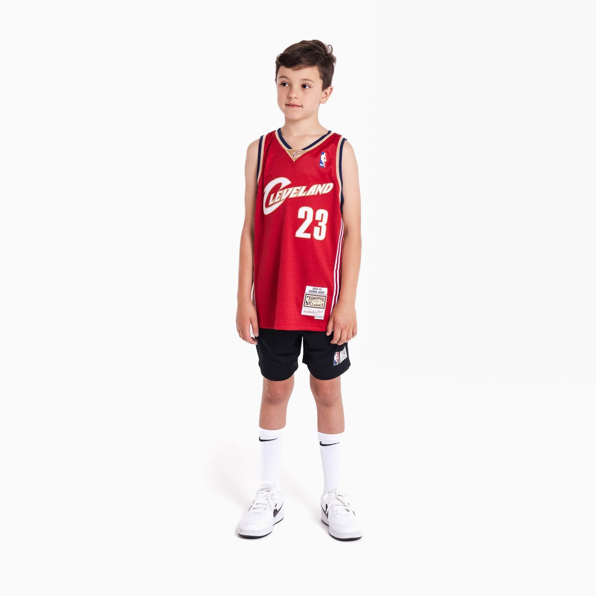 LeBron James Rookie Cleveland Cavaliers HWC Youth NBA Swingman Jersey