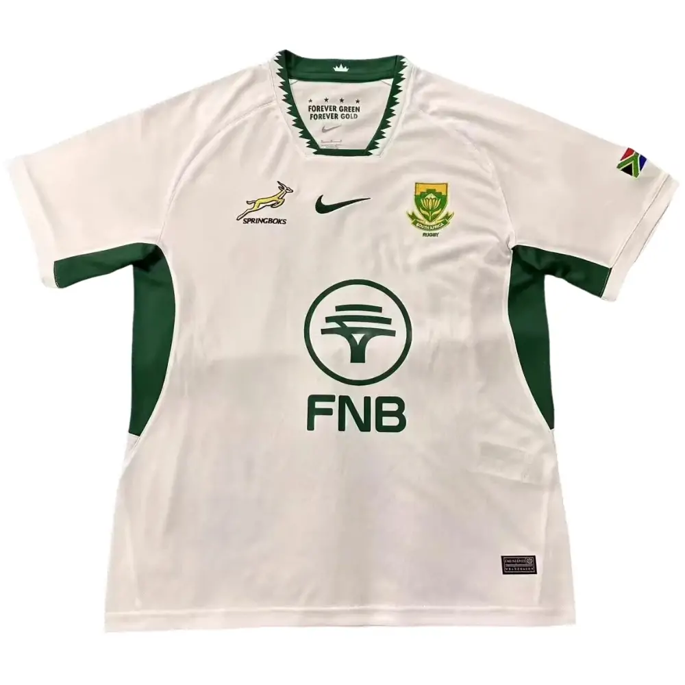 25-26 South Africa Away White Jersey - Fan Edition