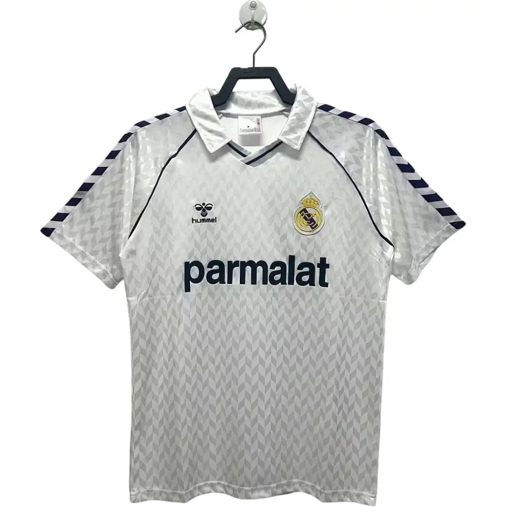 1986/87 Real Madrid Home Retro Jersey - Fans Edition