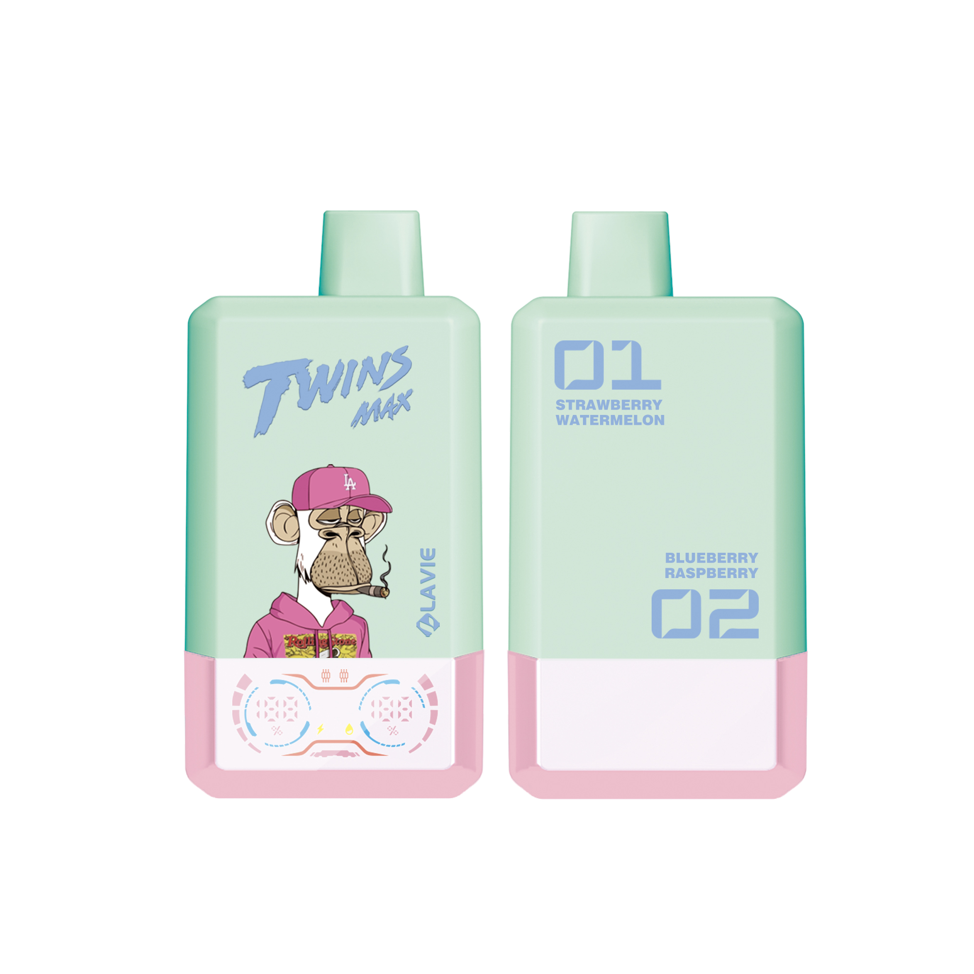 LAVIE Twins Max  70000 puffs (Double flavors)