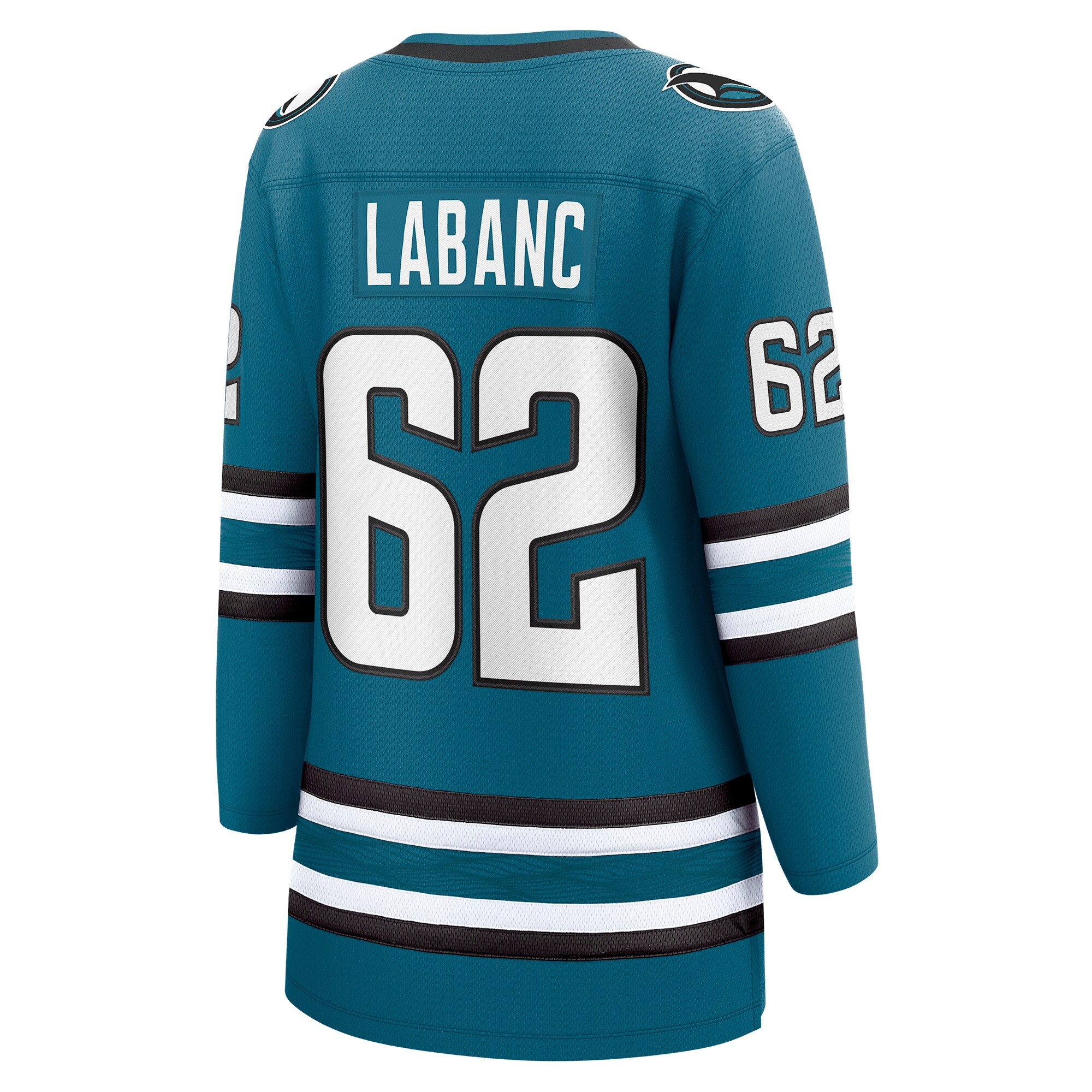 Kevin Labanc San Jose Sharks Fanatics Women’s Home Breakaway   Jersey – Teal