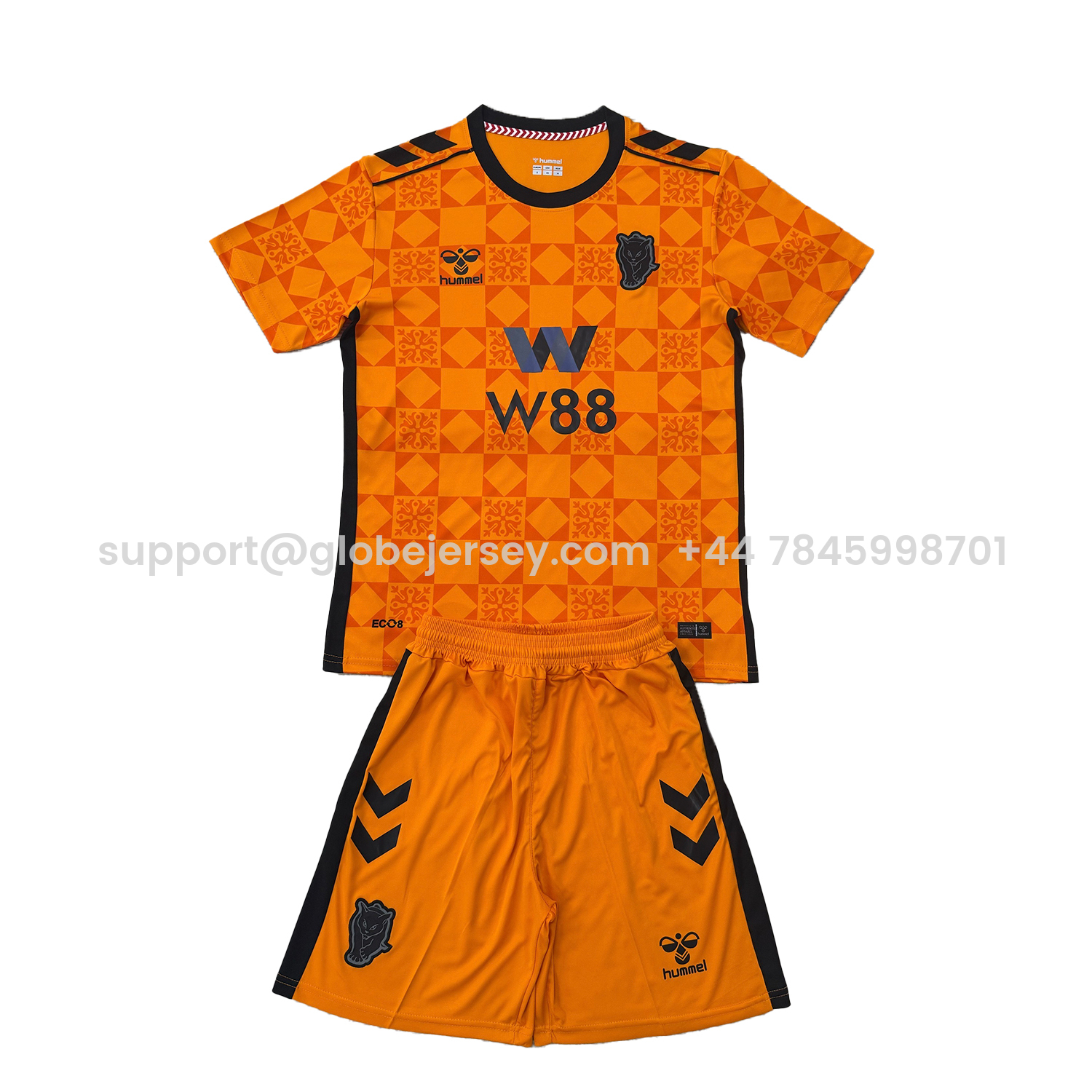 Sunderland 25-26 Orange Goalkeeper Men's Adult Jersey Set - Fans Version