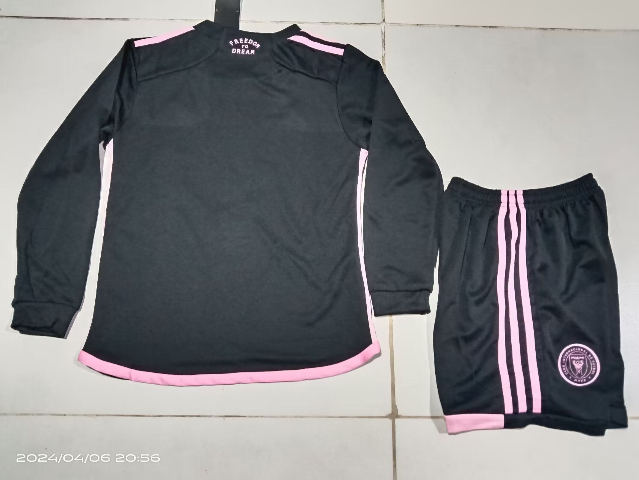 2024/25 Miami Away Long Sleeve Children's Jersey 1:1 Thai Quality