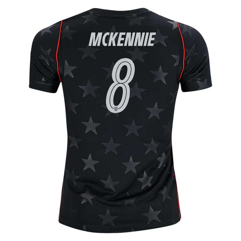 Nike Youth Mckennie United States Away Stadium Jersey 2026 (Dark Obsidian/Pure Platinum)