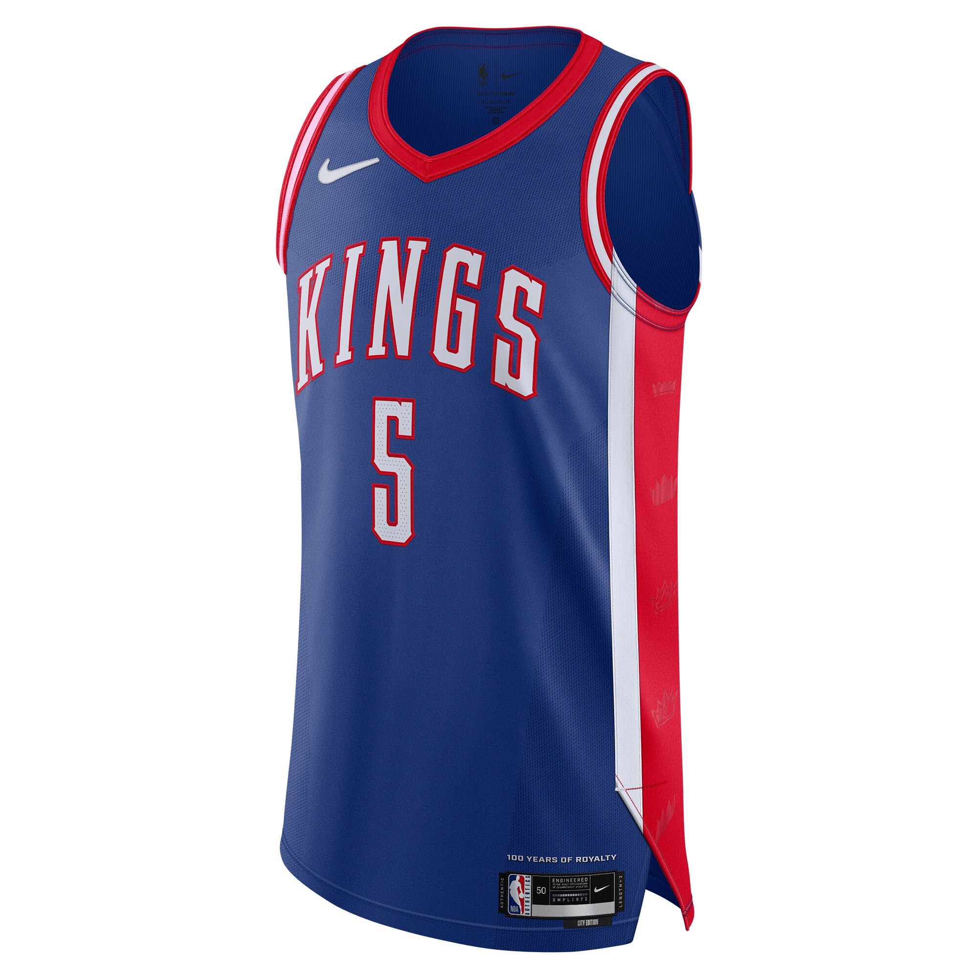 Men's Sacramento Kings De'Aaron Fox Blue 2024/25  Player Jersey - City Edition