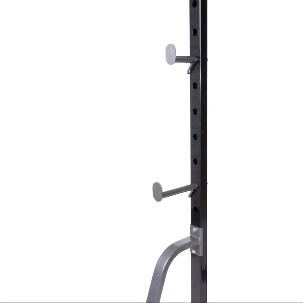 Body Champ PBC530 Power Rack System with Olympic Weight Plate, 46