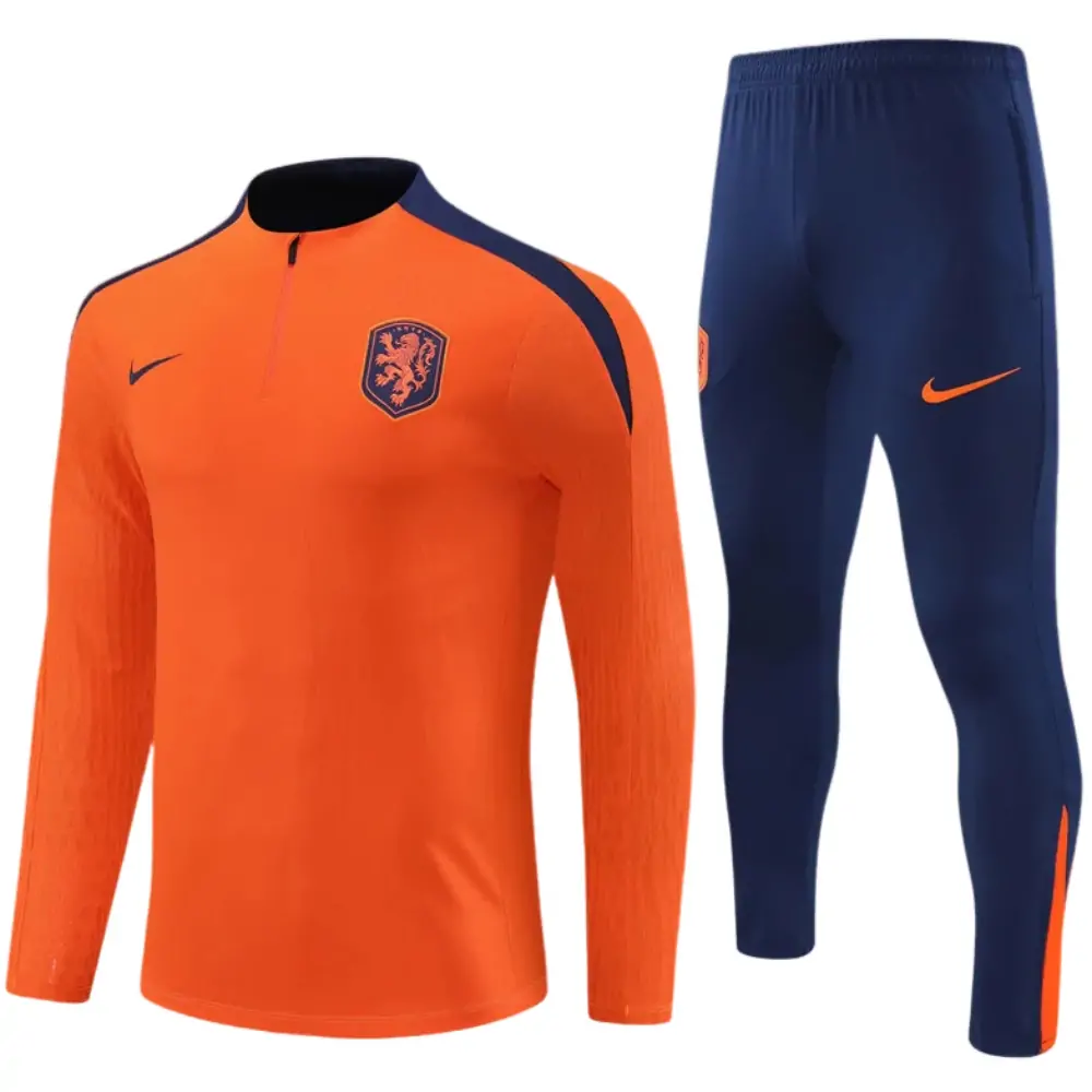 2025-26-New Season-Netherlands Orange-Children's-Training Jersey