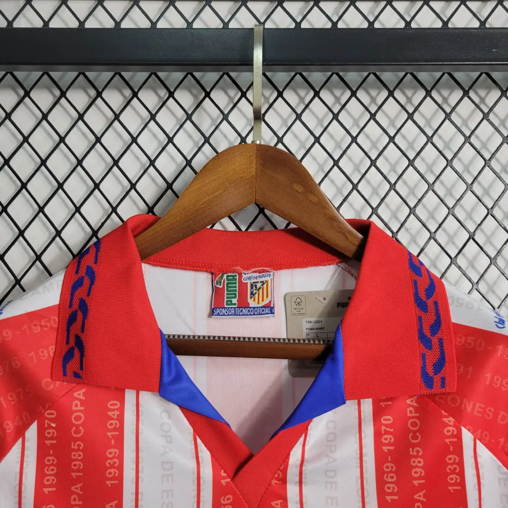 1995/1996 Atletico Madrid home retro jersey