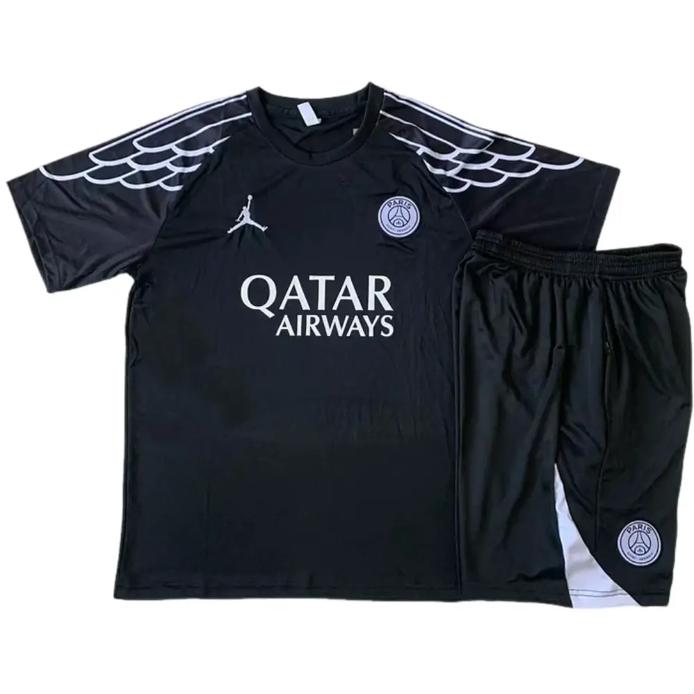 2025-26 Paris short-sleeved training uniform - Adult Set